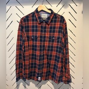Flag and Anthem Men’s Plaid Shirt